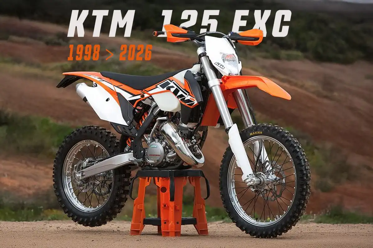 moto 125 KTM exc 2014