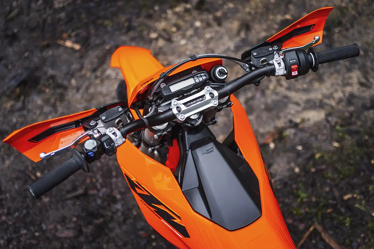 ktm freeride elecrique 2027 guidon