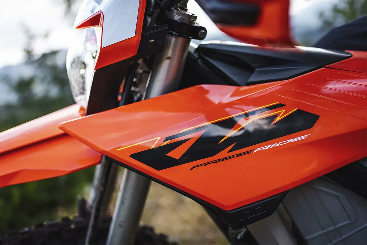 ktm freeride elecrique 2027 plastique