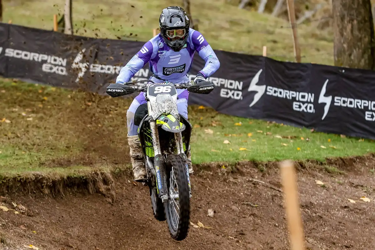 Lé Joyon champion de France Enduro 1 2026 à Langogne 