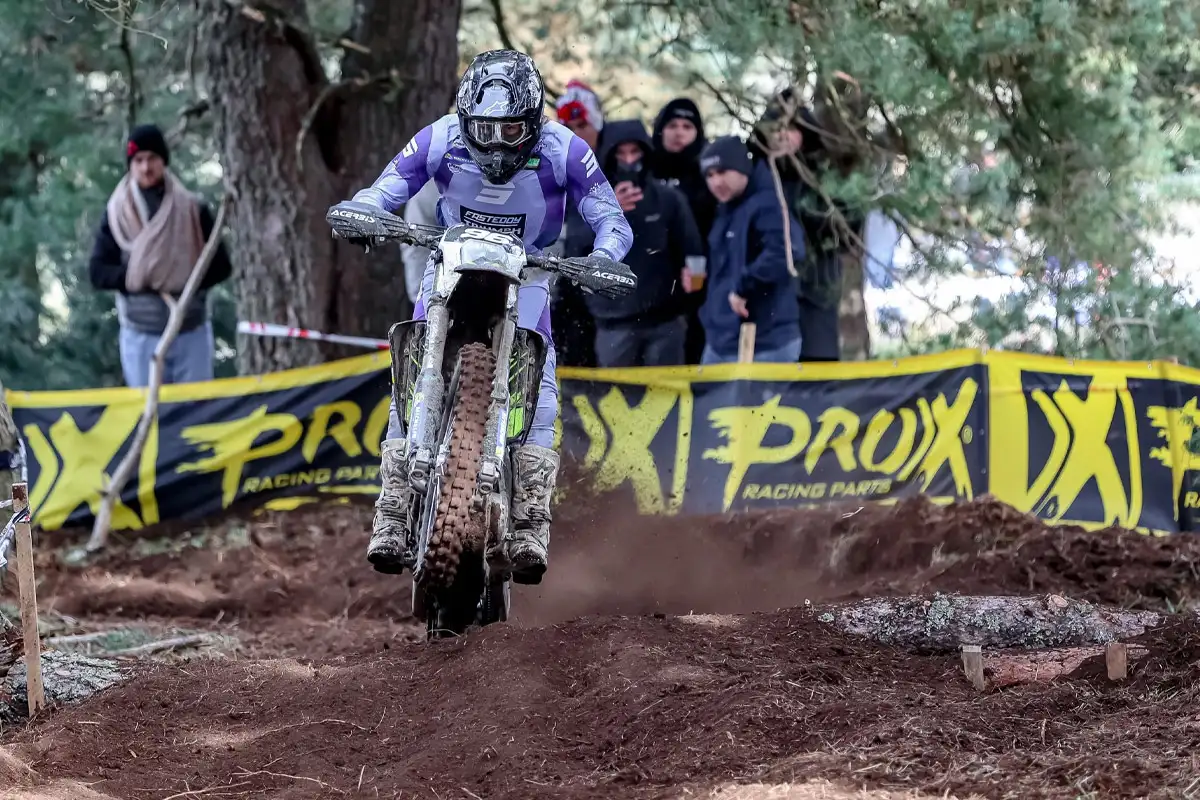leo joyon triumph champion de france Enduro1 langogne 2026