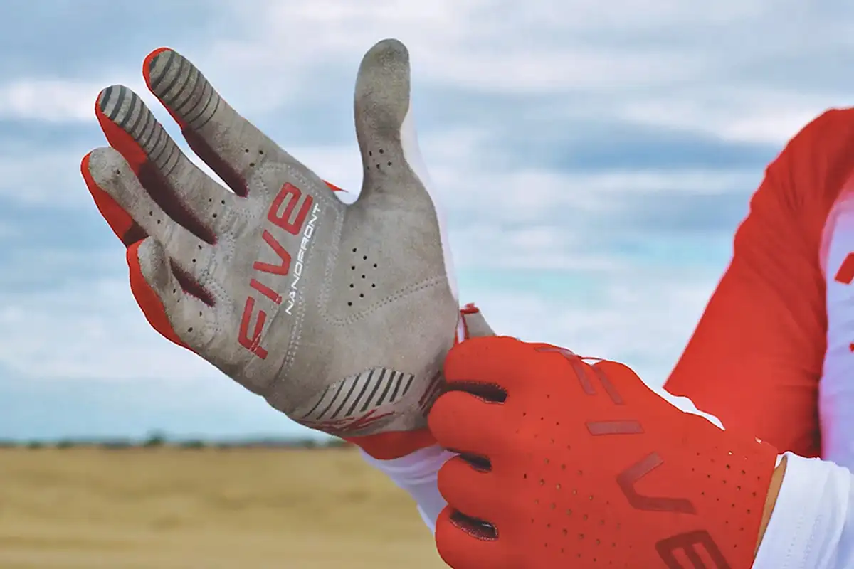 mains gants FIVES MXF pro pilote
