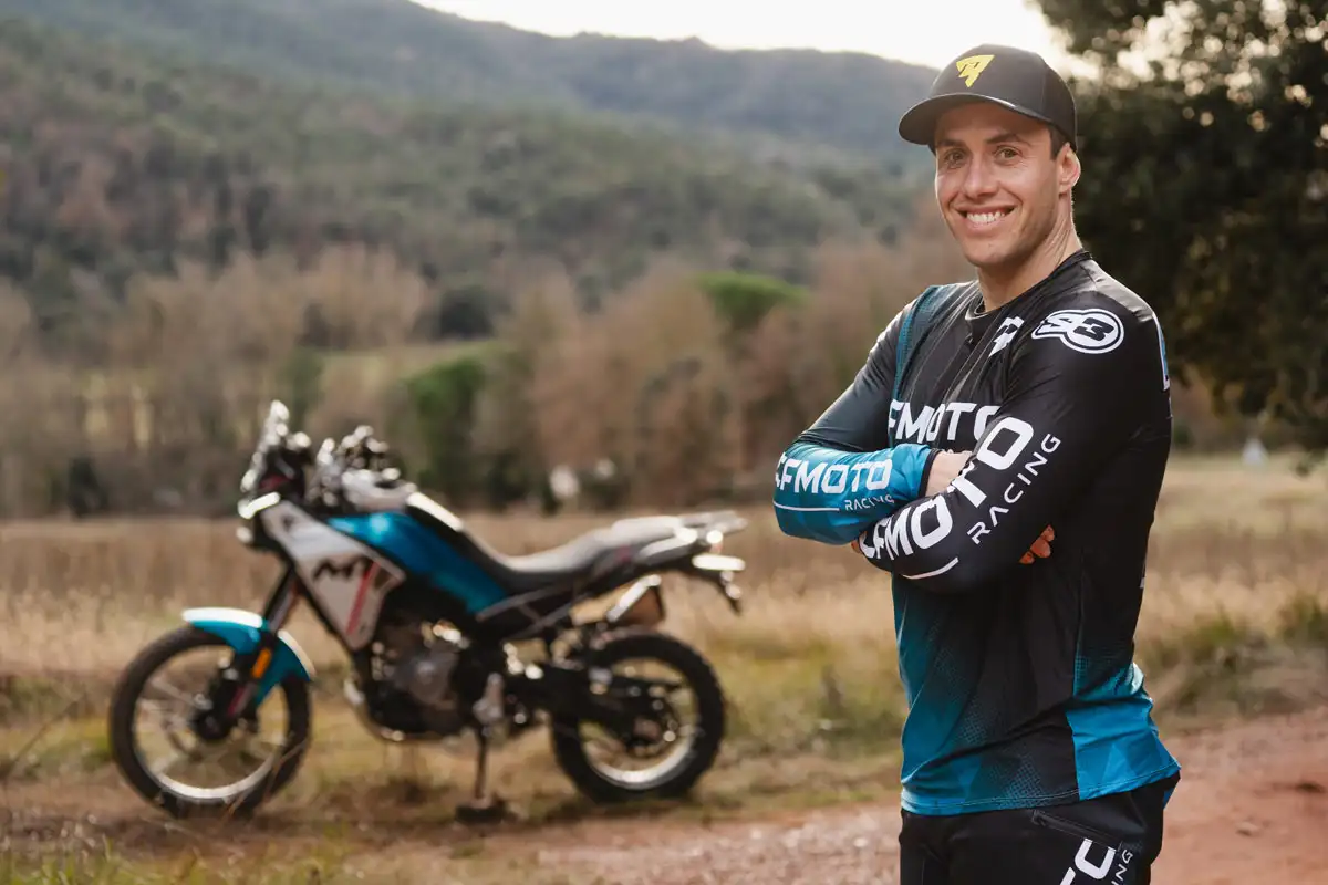 mario roman CFmoto 450MT 2026