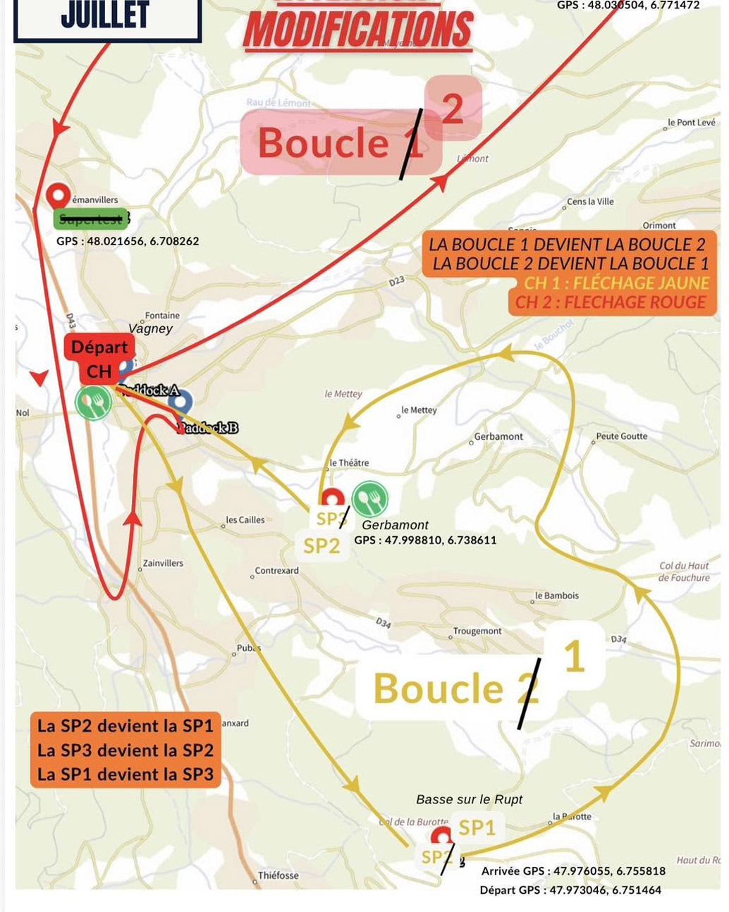 parcours enduro france Vagney 2026