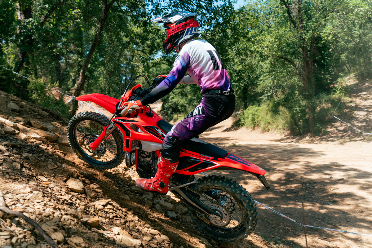 Logan Merlier avec la Beta 250 Xpro 2027 en Italie