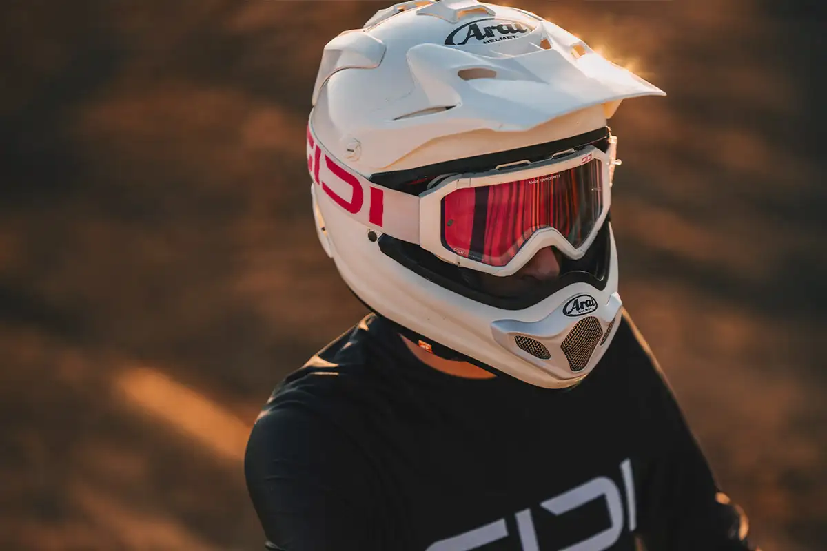 pilote moto masque SIDI FULMEN