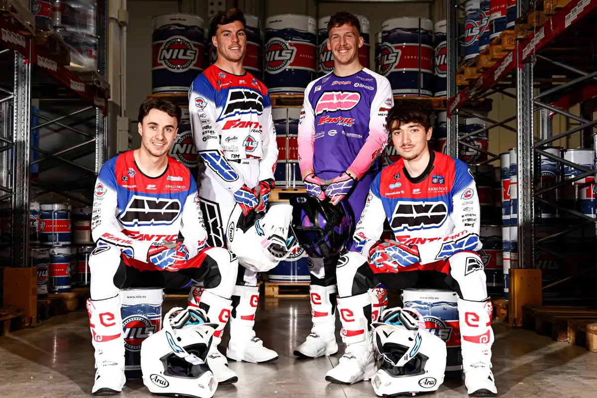 pilotes fantic racing enduro 2026