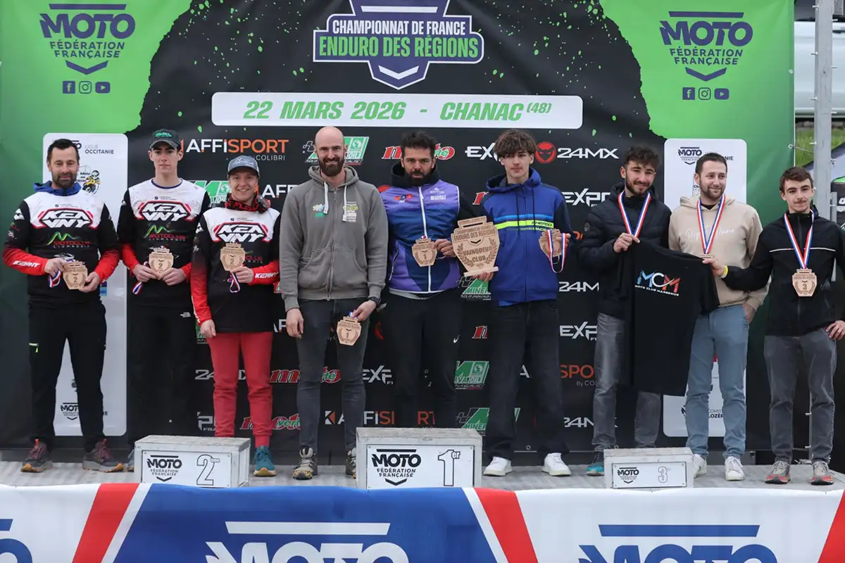 podium CLUB enduro regions chanac 2026