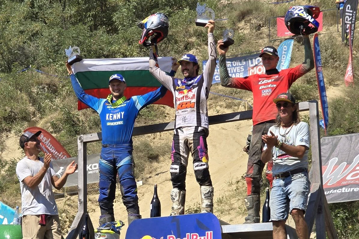 podium final Red Bull Romaniacs 2026