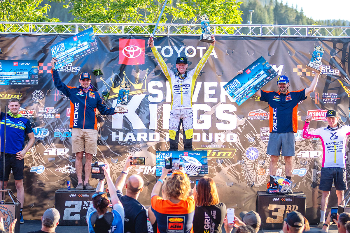 podium final SilverKings Hardenduro 2026