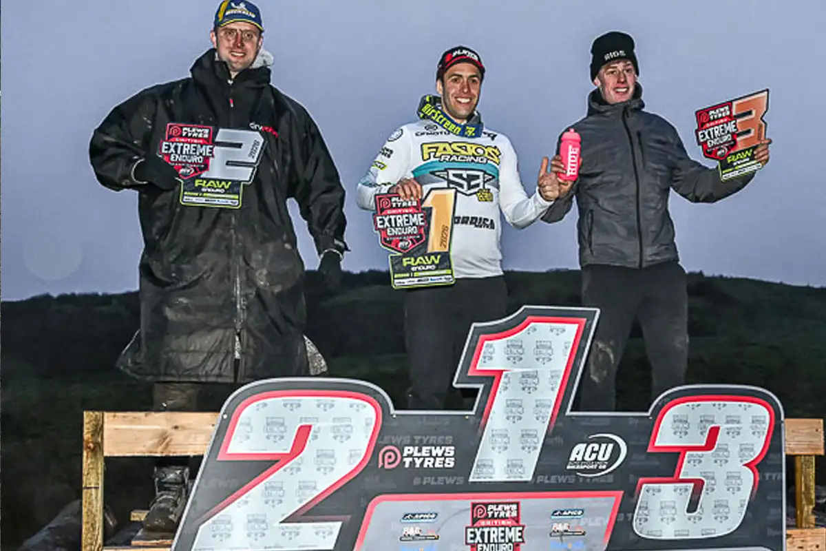 podium hard enduro UK 2026