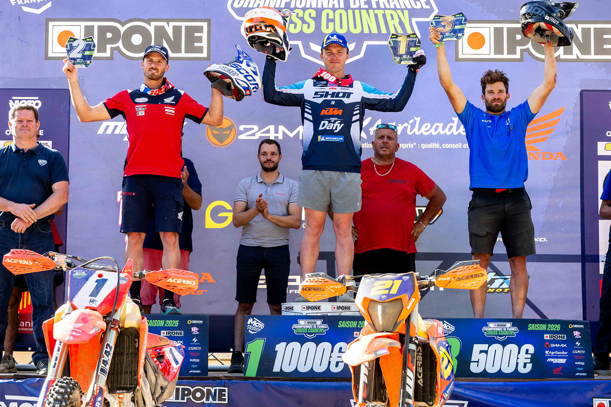 podium pilotes elite cross country souillac 2026