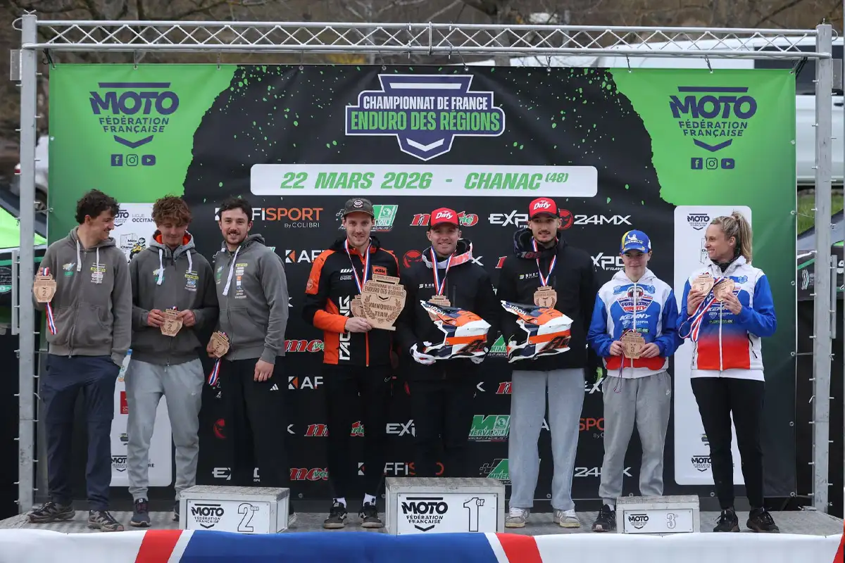 podium pilotes team chanac 2026