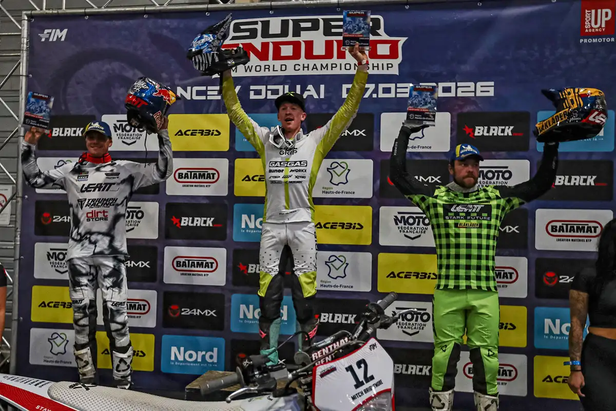 Podiim superenduro France à Douais 2026