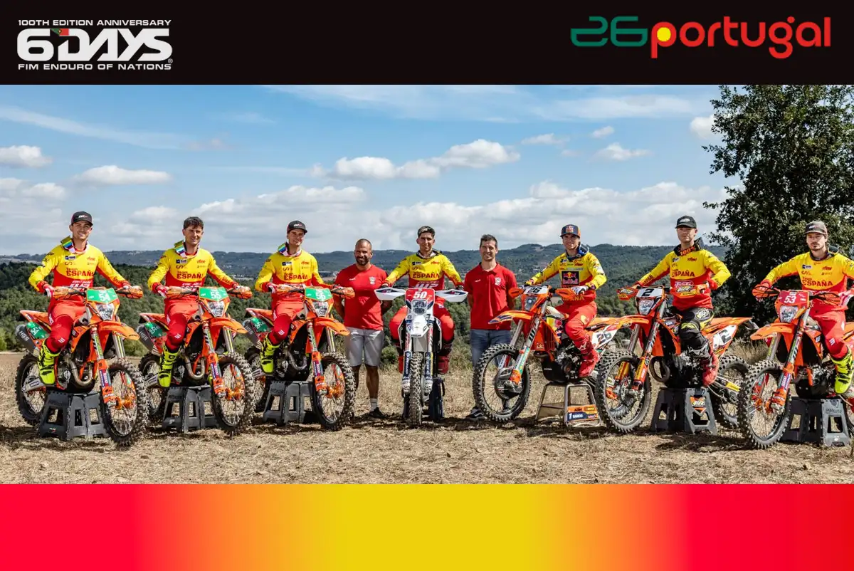 Les 7 pilotes enduro espagnol sélectionné pour les ISDE 2026