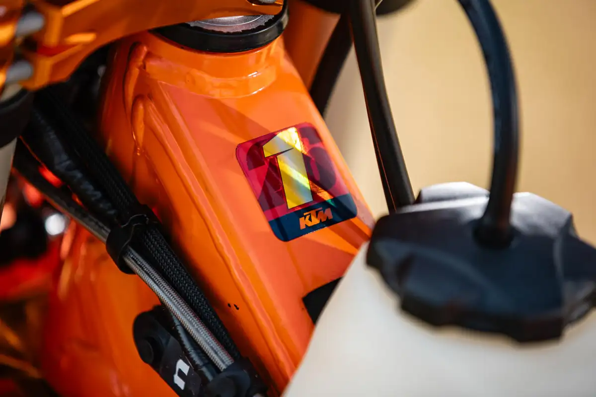 cadre ktm 250 exc-f Josep Garcia endurogp 2026