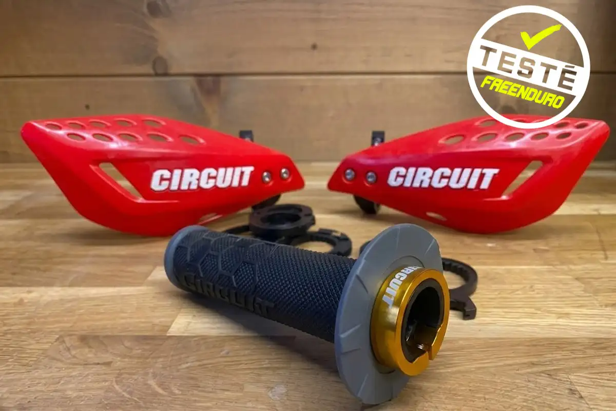 Avis Freenduro  poignées et protèges-mains Circuit enduro