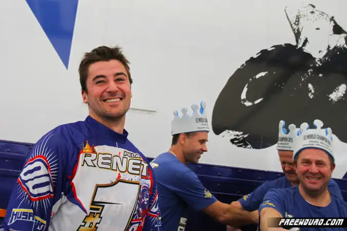 Pierre Alexandre Renet champion du monde d'enduro 2012