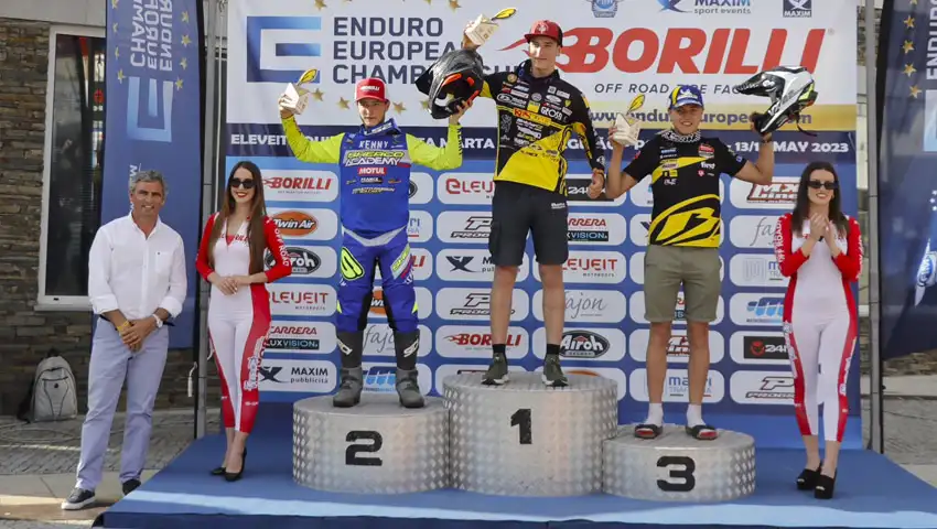 podium J2 european enduro 2023 rd2