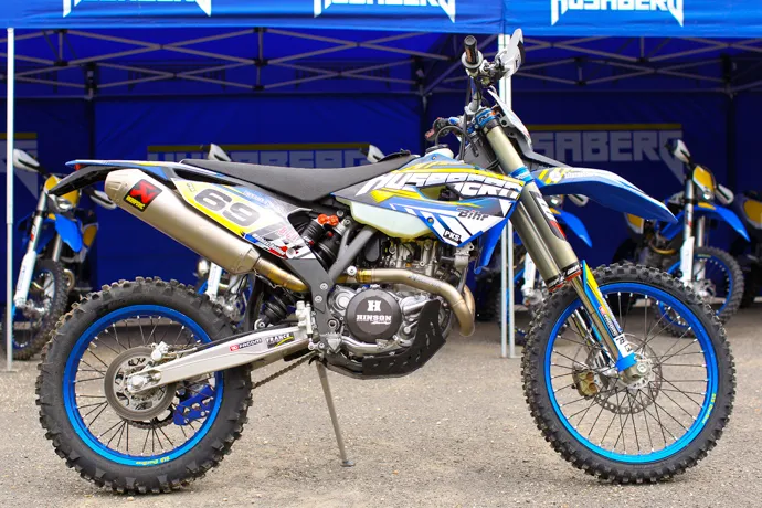 Moto de mathias Bellino 