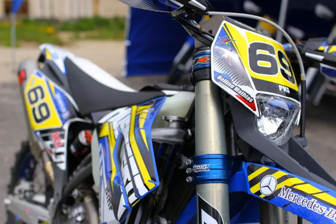 Photo moto Husaberg Mathias Bellino 2013