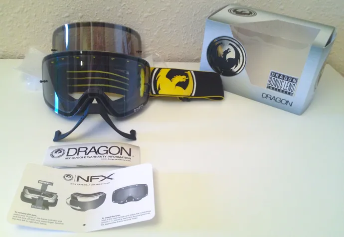 Masque enduro Dragon NFX