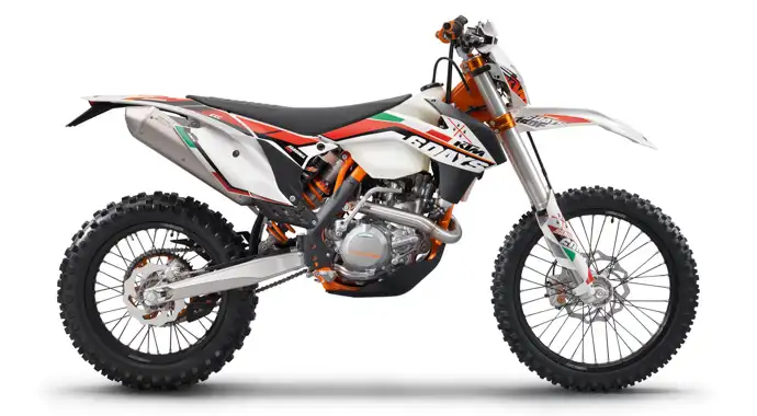 La 450 EXC-F en version 6days KTM 450 enduro