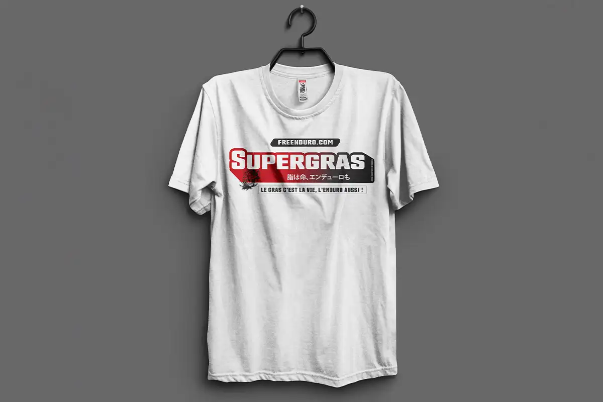 t shirt freenduro supergras