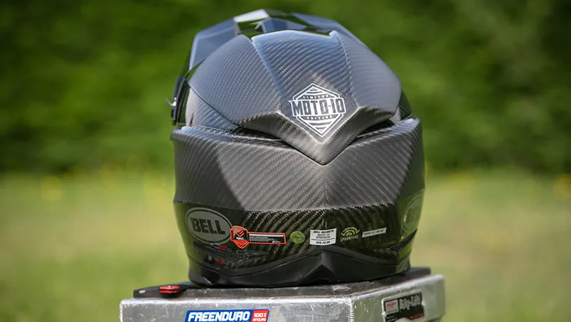 test casque BELL moto 10 enduro 3