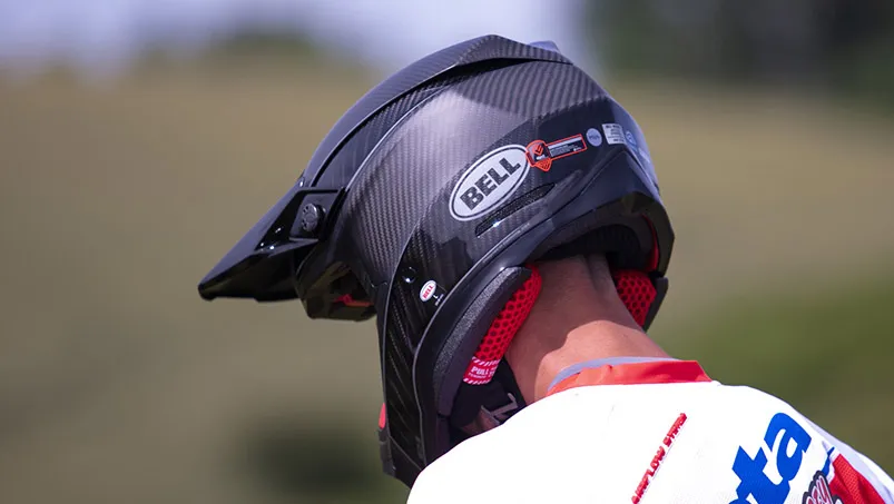 test casque BELL moto 10 enduro