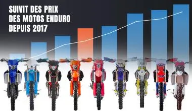 Suivit des prix de ventes des motos enduro neuves