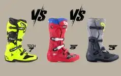 Duel bottes Alpinestars Tech 3 vs Tech 7 :...
