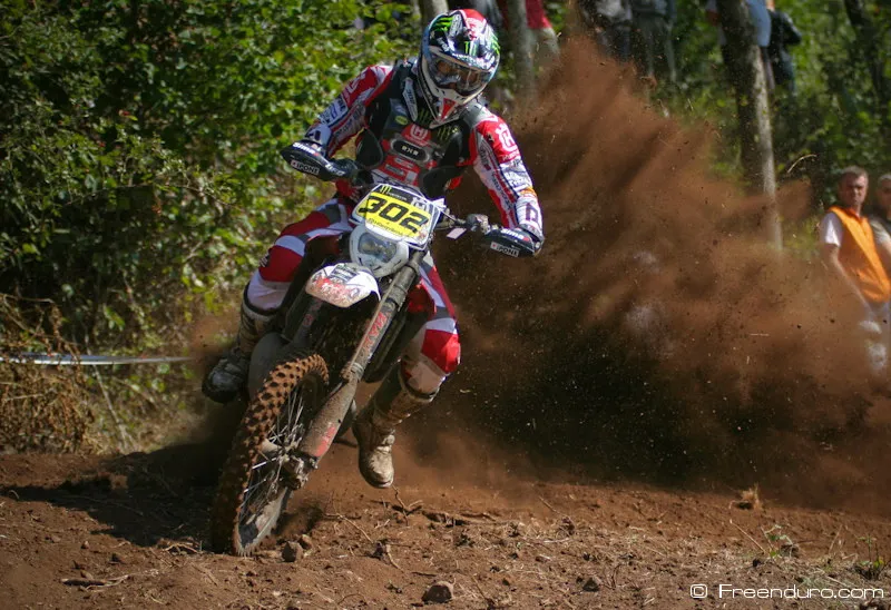 Avec le 300 Husqvarna en 2009 championnt de France au Puy en Velay HVA seb Guillaume