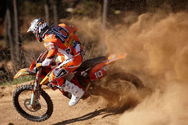 Johnny Aubert sur sa toute nouvelle monture Johnny Aubert sur sa nouvelle monture