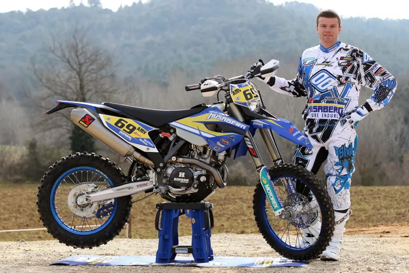 Bellino et sa Husaberg 501