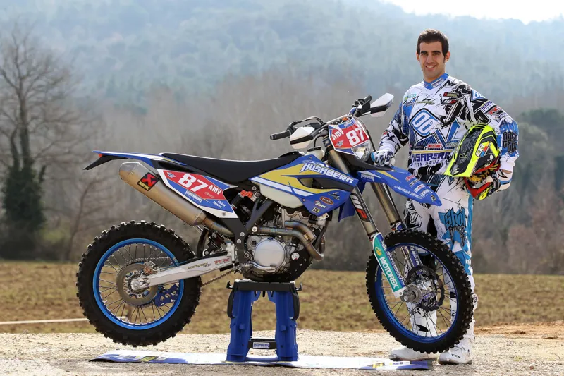 Oriol Mena et sa  350 Husaberg
