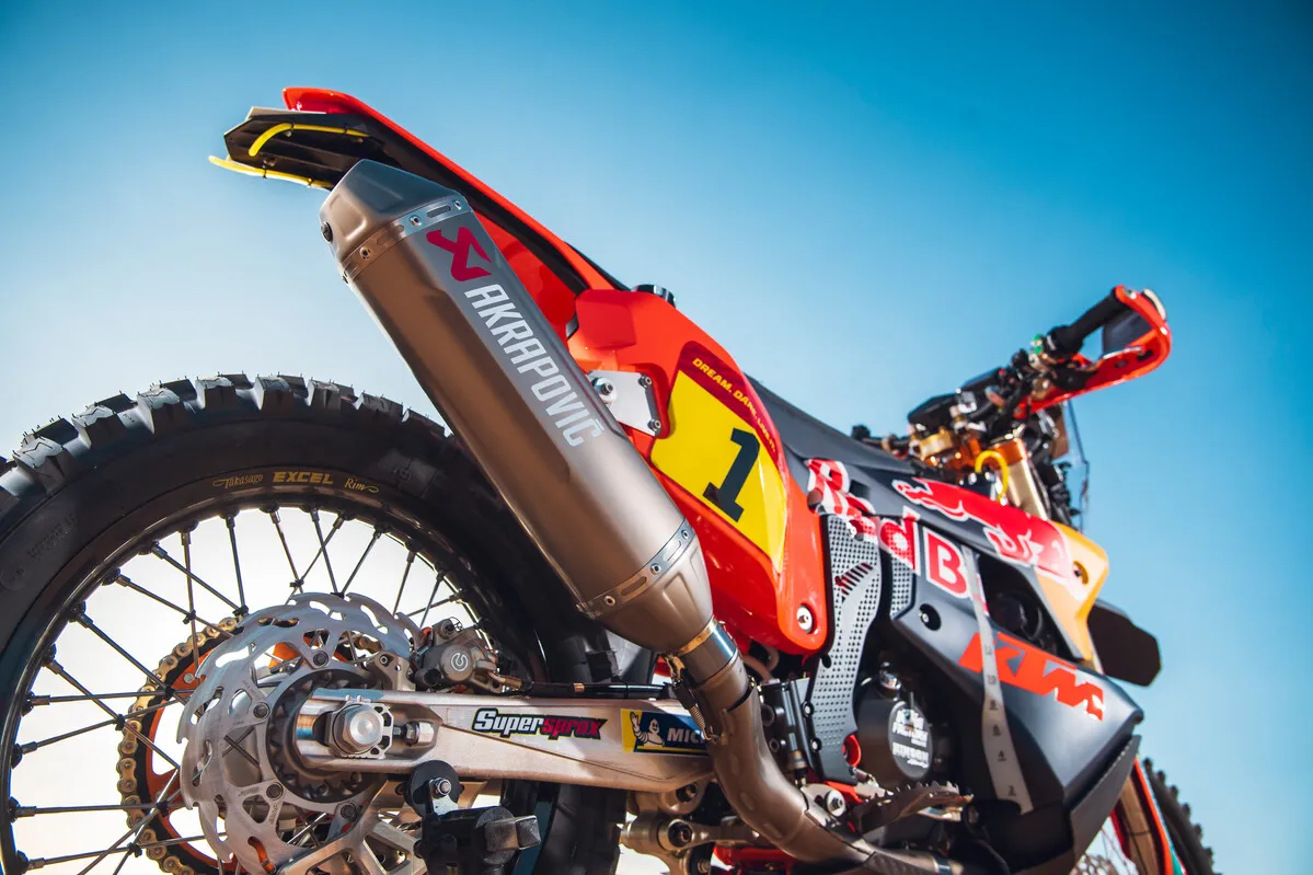 Echappement Akrapovic KTM Rally