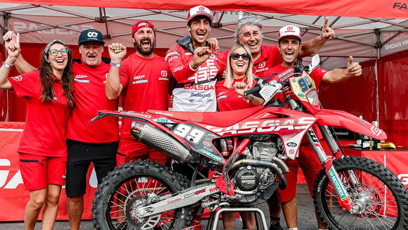 Andrea verona champion du monde enduro gasgas 2022