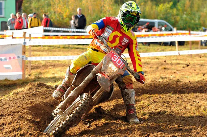 Le Suédois Andreas Linusson champion d'Europe Senior E1 Andreas Linusson S KTM Senior E1 Class