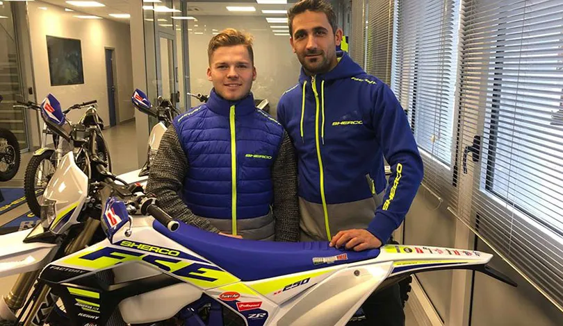 Antoine Magain sherco 2020