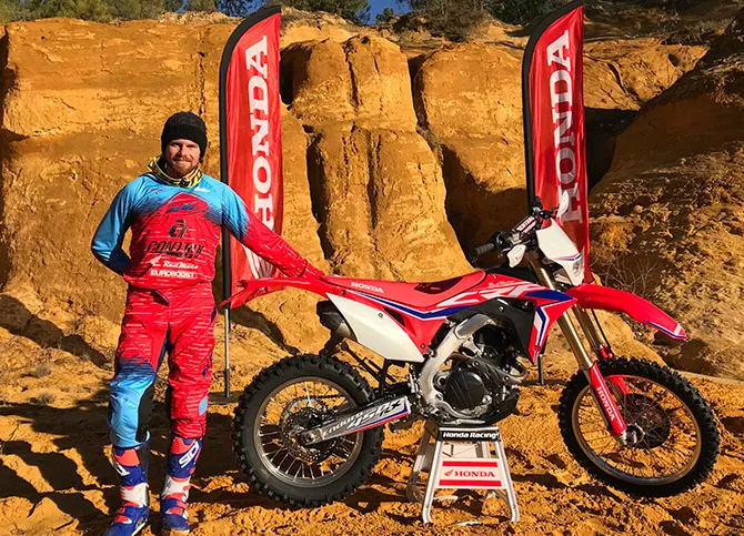 Mathias BELLINO Bellino HONDA 450 CRF X RedMoto