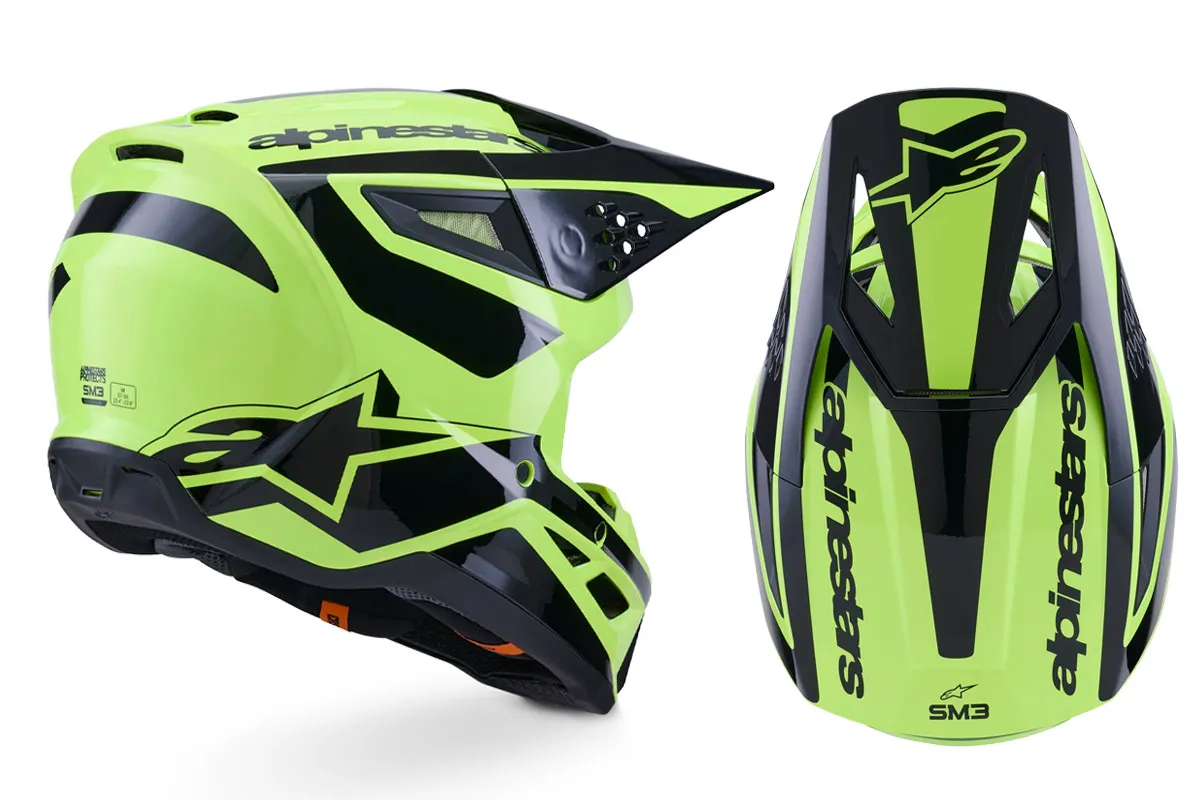 Casque cross alpinestars S M3 Heat ECE 22.06