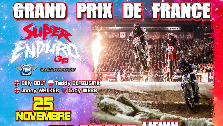 GP de France SuperEnduro à Liévin
