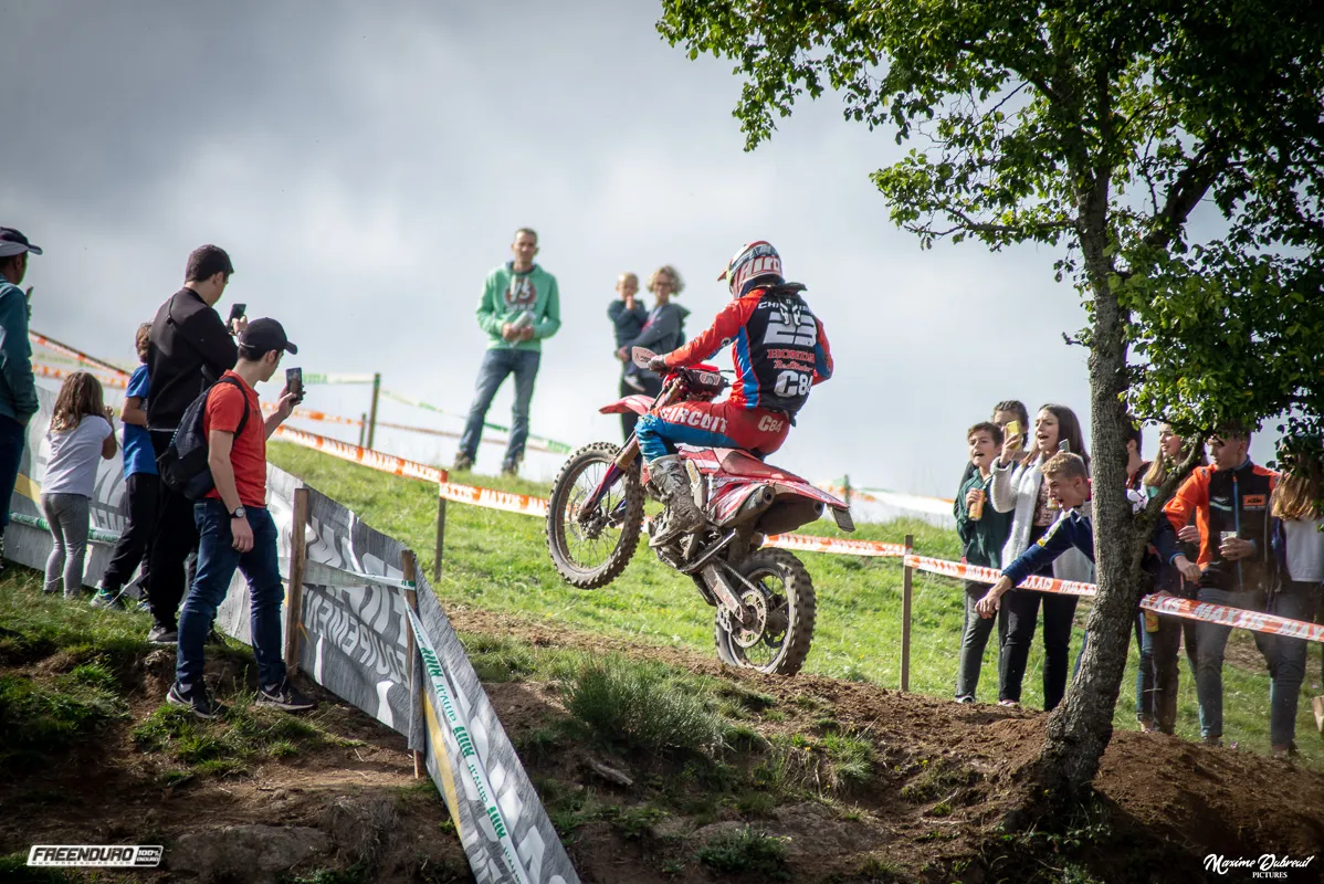Christophe Chalier lors du GP de France EnduroGP 2019 Christophe Charlier
