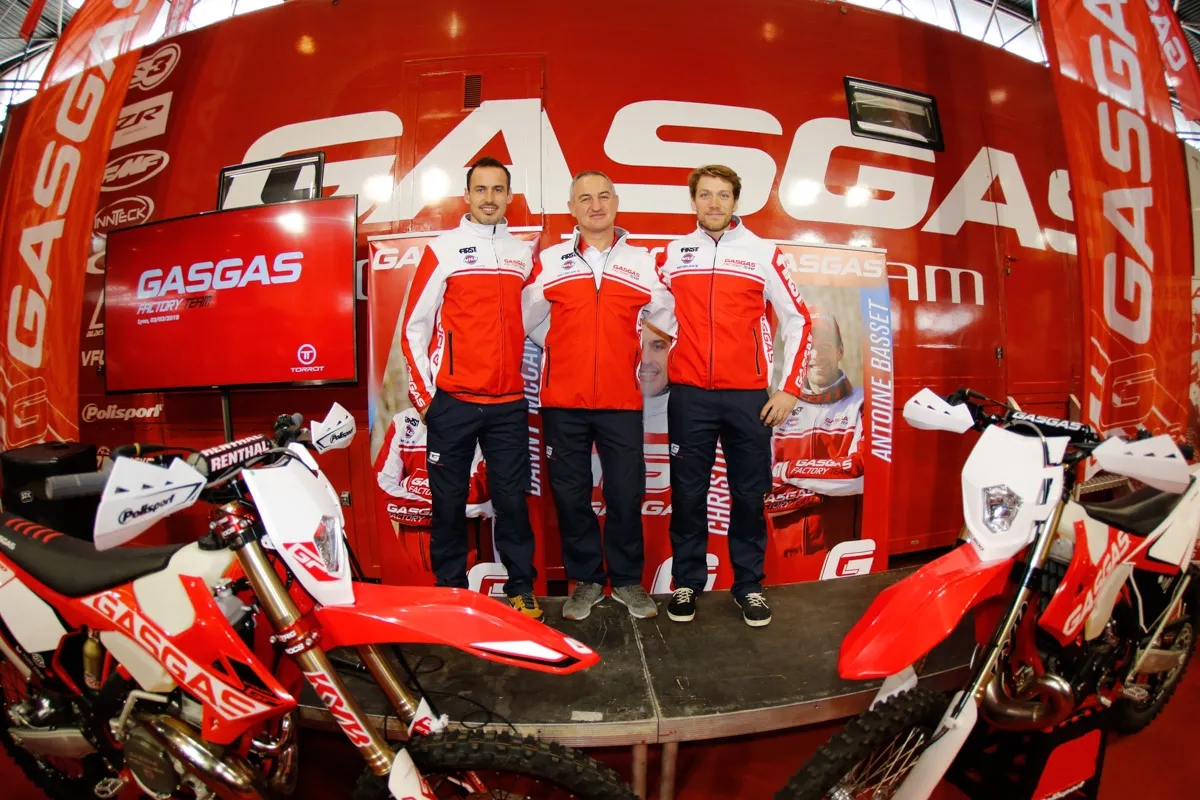 Gasgas team 2018 enduroGP 3