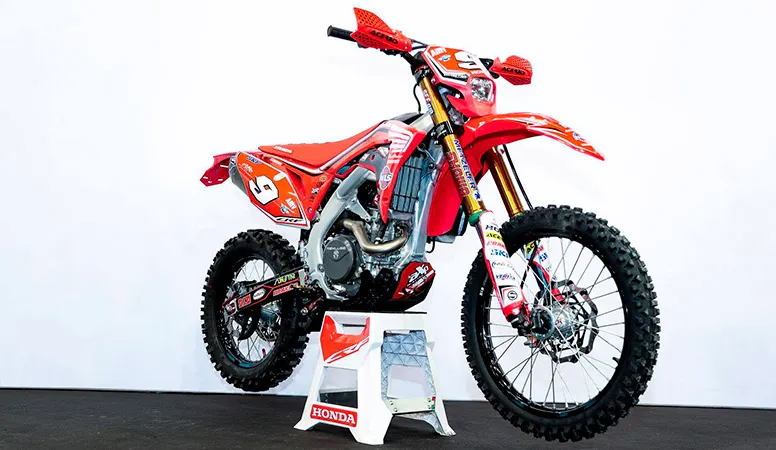 Honda 450 CRF enduro salvini 2