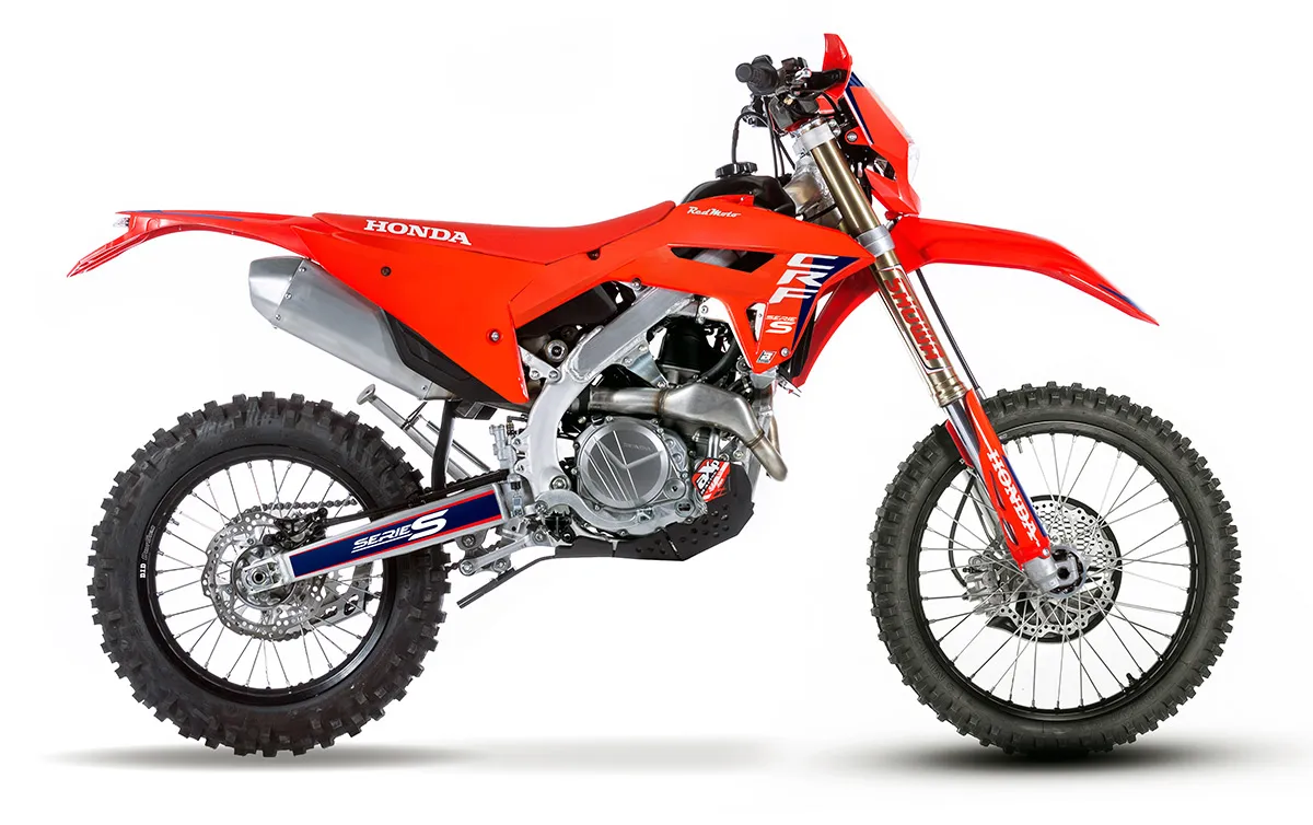 Honda enduro CRF450RX serieS AKRAPOVIC