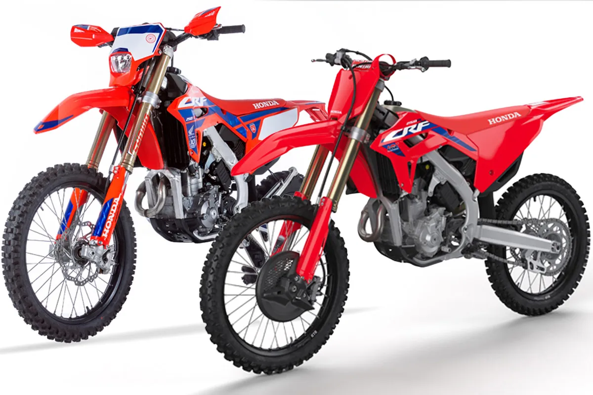 Comparatif Honda CRF 250 Cross vs Enduro