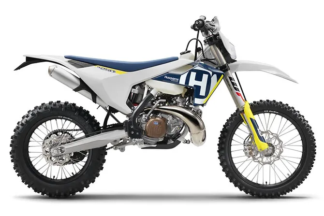 La TE250i modèle 2018 Husqvarna 250TEi 2018 injection