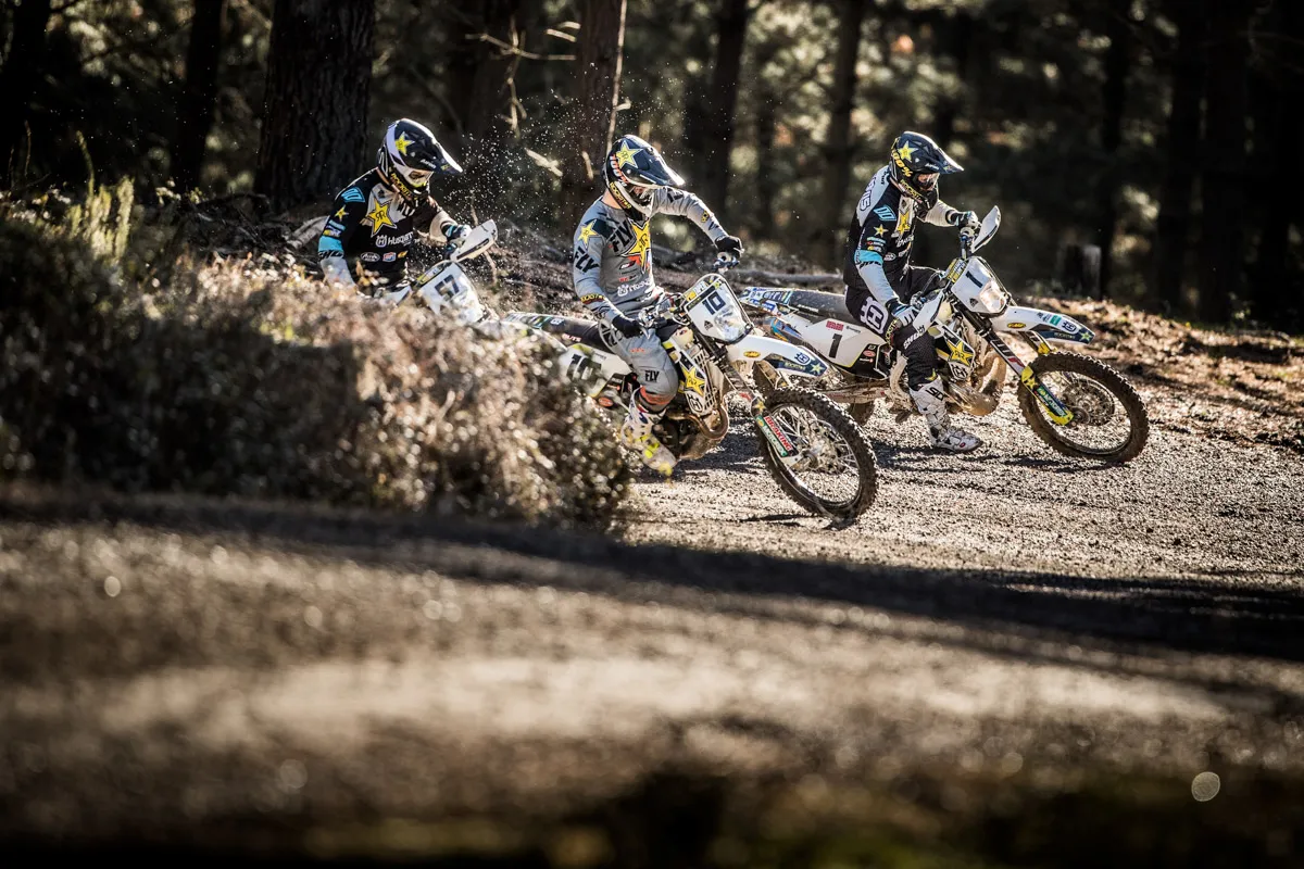 Bolt, Haaker et Jrrvis Husqvarna Factory Racing enduro 18 6